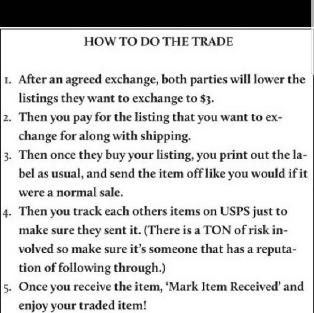 Like if you trade!